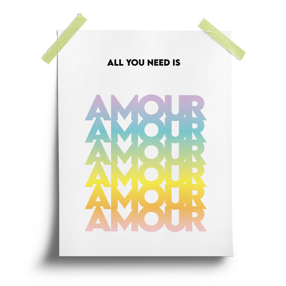 All You Need Is Amour poster
