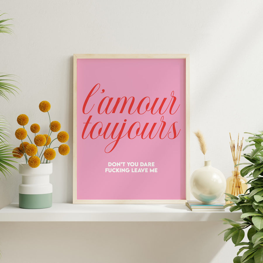 L'Amour Toujours Poster