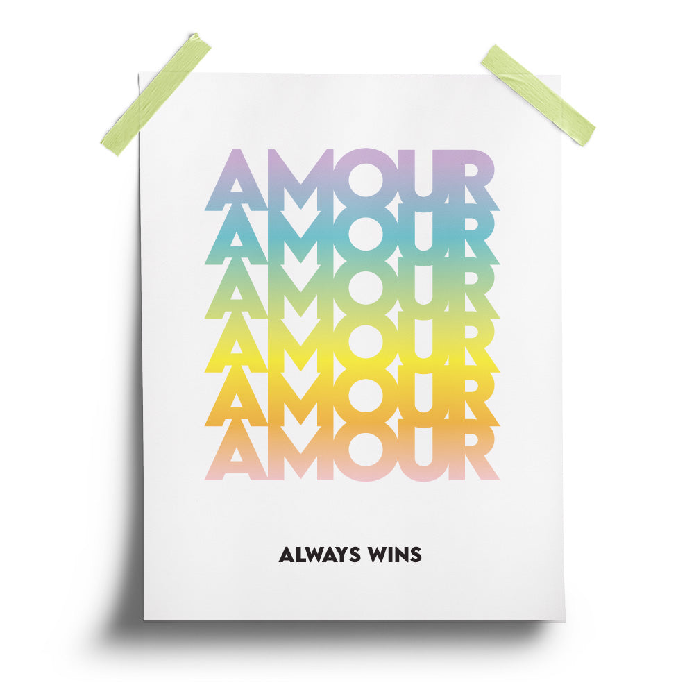 Amour Always Wins poster