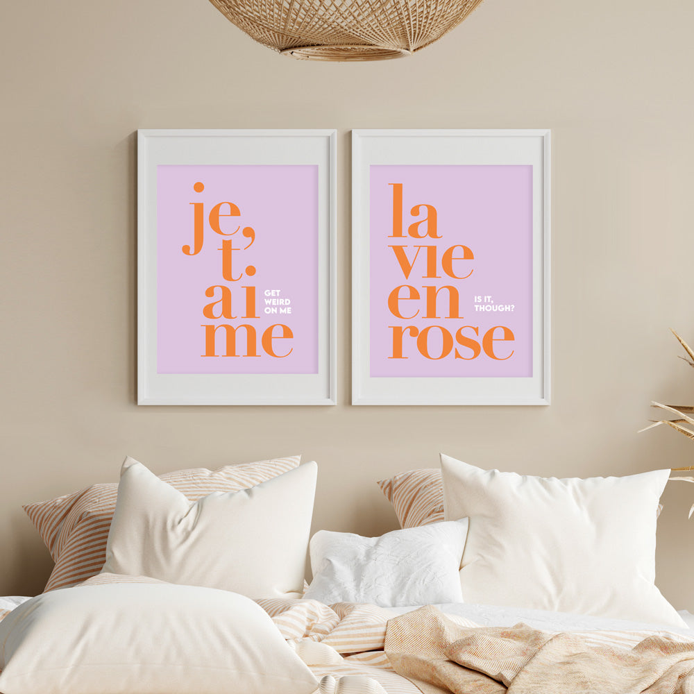 Je T'Aime Poster