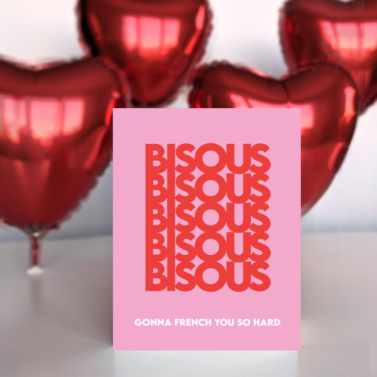 Greeting card - Bisous