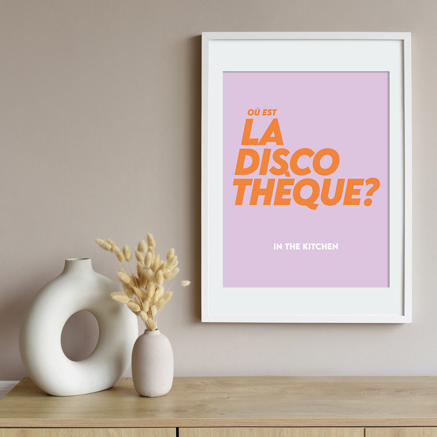 Ou Est La Discotheque poster