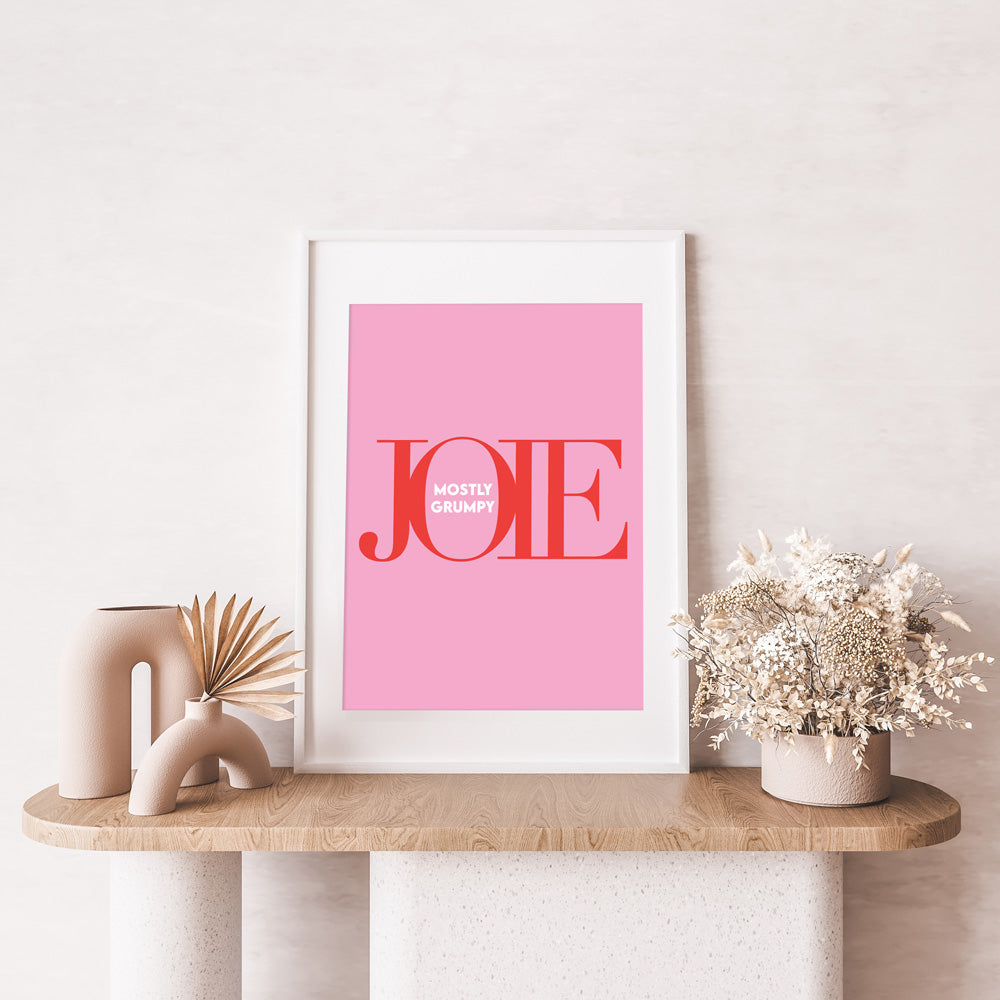 Joie poster