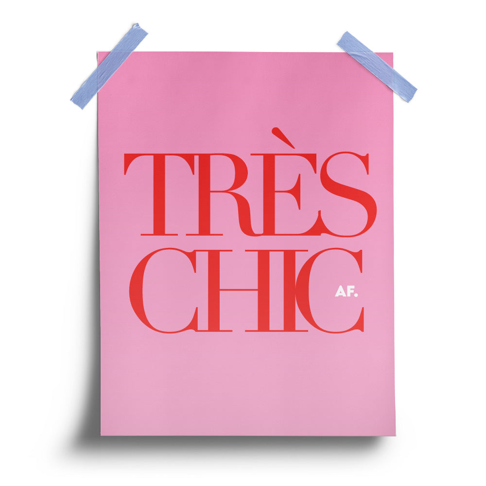 Tres Chic poster
